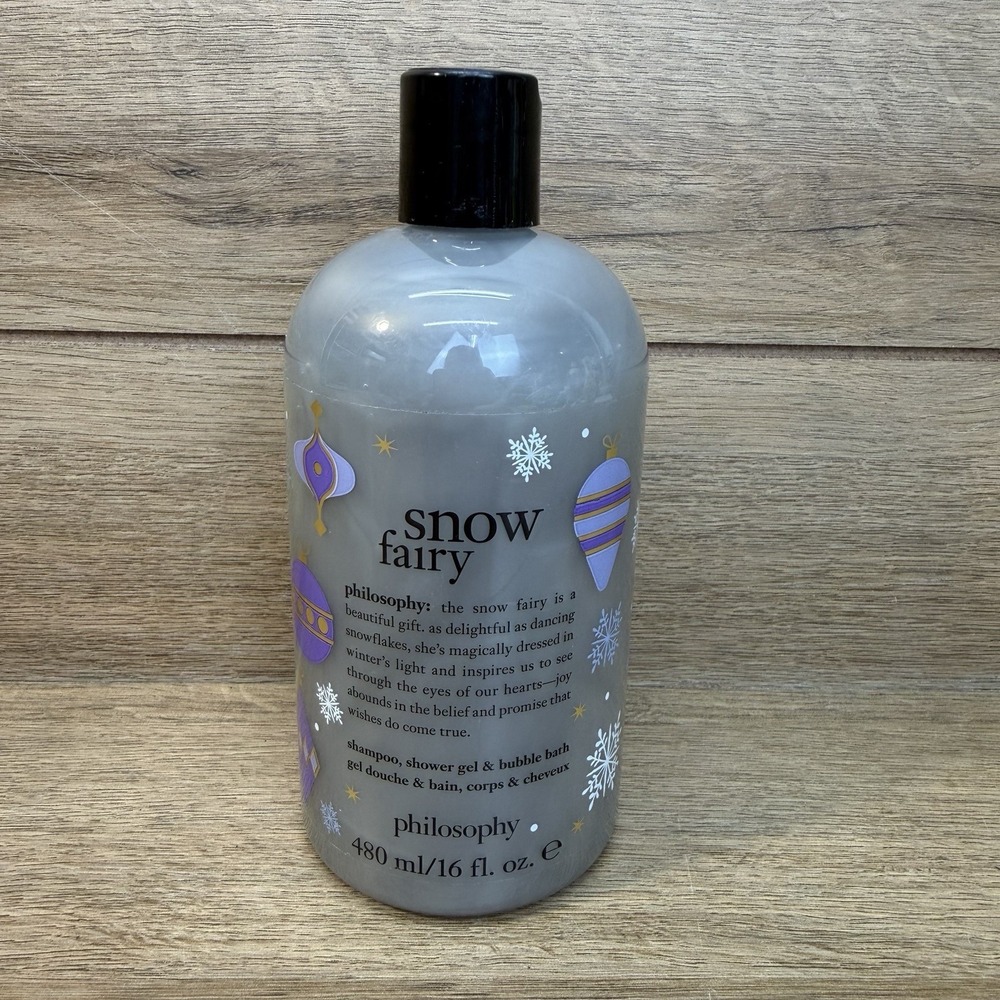 Philosophy  16oz Snow Fairy Shampoo Shower Gel & Bubble Bath by Philosophy